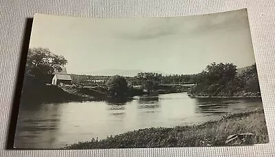 Postcard C1932 RPPC Moose River And Bald Mountain Jackman Maine Bicknell Mfg Co • $12