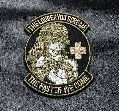 Louder You Scream Faster We Come MEDIC EMS HOOK PATCH (mt66) • $5.99