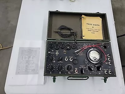 Amazing Clean Vintage Hickok I-177 Dynamic Mutual Conductance Radio Tube Tester • $350