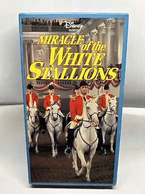 Miracle Of The White Stallions (VHS 1997) • $0.99