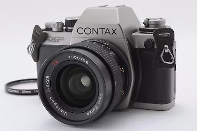 【MINT-】Contax S2 60th Years 35mm SLR Film Camera 28mm F/2.8 MMJ Lens From JAPAN • $699.99