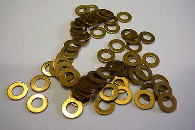 M5 BRASS WASHERS SOLID BRASS (5mm WASHERS 50-PACK) • £2.65