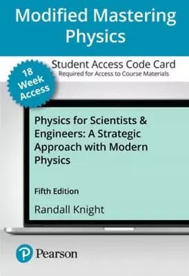 Modified Mastering Physics With Pearson EText Fifth Edition-- Access Code • $90