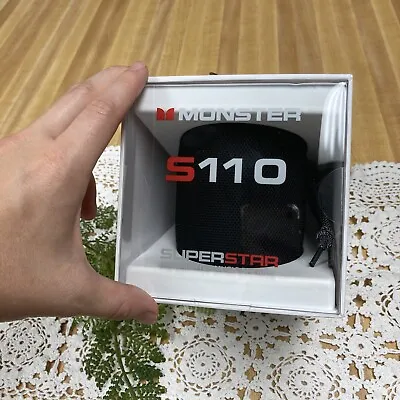 MONSTER S110 SuperStar Bluetooth Speaker Portable Music 8hrs • $25.99