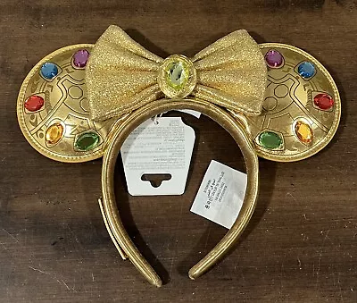 Disney Parks Marvel Infinity Stones Gauntlet Loungefly Ears Headband Thanos • $54