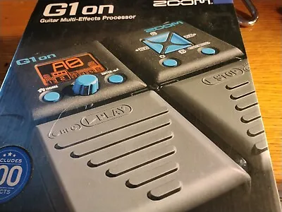 $74.99 • Buy Zoom G1on Multi-Effects Guitar Effect Pedal