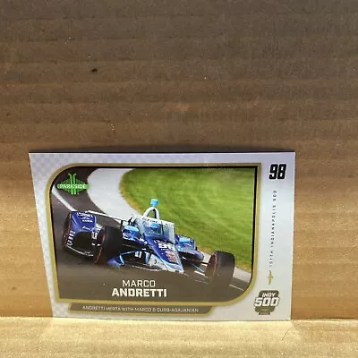 2024 Parkside NTT Indy Car Racing Card MARCO ANDRETTI Indy 500 #144 • $0.99