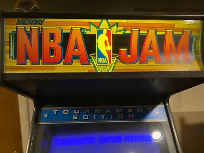 NBA JAM Tournament Edition ARCADE MACHINE By MIDWAY 1998 ORIGINAL Vintage Real • $3299