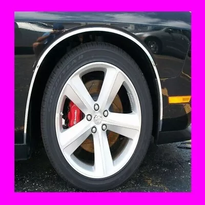 $34.40 • Buy Plymouth Chrome Wheel Well Fender Trim Molding 4pc W/5yr Wrnty+free Interior Pc
