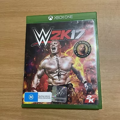 WWE 2K17 XBOX One Complete With Manual Free Postage • $25