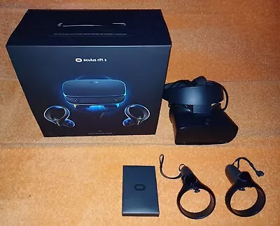 Meta Oculus Rift S VR Gaming Headset Boxed Including DP To HDMI Cable As Extra • £62