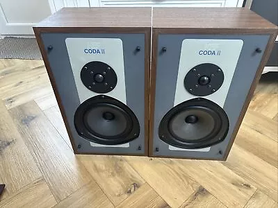 Kef Coda II Vintage Speakers 8ohm 50w - Made In England - HIFI - Postage • £79.99
