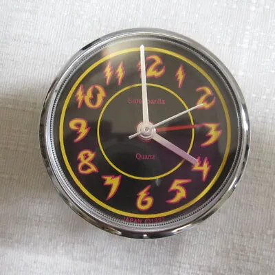 Vintage Lightning Face  Quartz Alarm Clock Movement For 2-1/4  Diameter Hole • $35.25