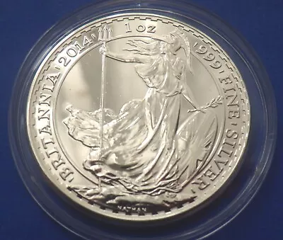 1oz .999 Fine Silver 2014 Britannia - Jwhitt60 Coins • £26