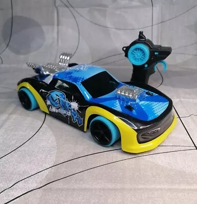 £14.95 • Buy Exost Xmoke 2Ghz Remote RC Control Car With LED Lights & Real Smoke Effect. Blue