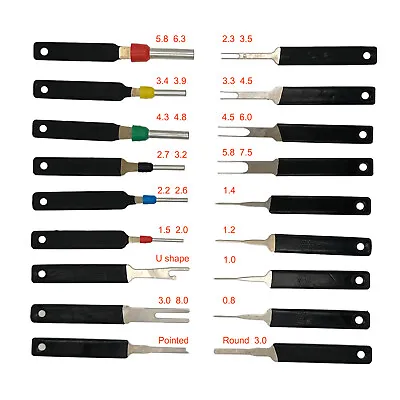 18Pcs Electrical Wire Terminal Removal Tool Connector Pin Kit For Car Motorcycle • $11.59