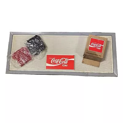 Coca-Cola Vintage Australian Fish & Chip Milk Bar Menu Board Sign + NOS Font Set • $179