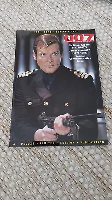 007 Magazine James Bond Roger Moore Tribute Issue • £43.99