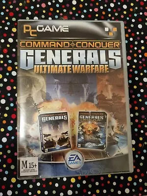 Command & Conquer Generals Ultimate Warfare Game PC Complete • $20