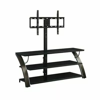 3-in-1 Flat Panel TV Stand - Charcoal (XL-33E-CC) • $97