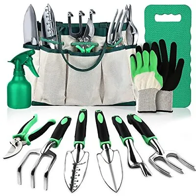 Gardening Hand Tool Gift Kit Gardening Gifts For Women & Men 10 Piece • £31.99