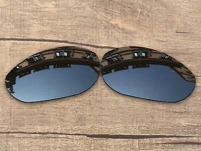 $12.99 • Buy Vonxyz Polarized Lenses For-Oakley Monster Dog Sunglasses Black Chrome