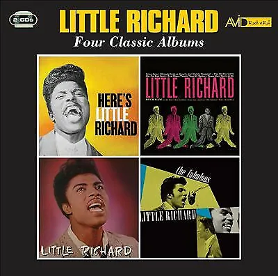 Little Richard : Four Classic Albums CD 2 Discs (2018) ***NEW*** Amazing Value • £6.91