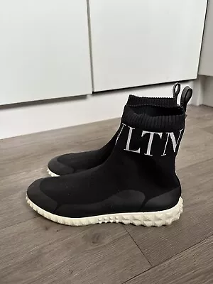 Valentino Sock Sneakers Uk 7 Eu 40 Shoes Vltn • £100