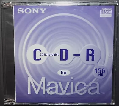 SONY Mini CDR CD-R Recordable For Mavica Cameras. 156mb. NEW. Sealed. Rare. Disc • $8.99