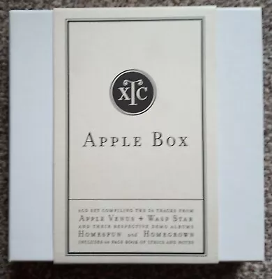 XTC Apple Box 4CD Box Set + 2 Unused Downloads And A Ringtone. • £50