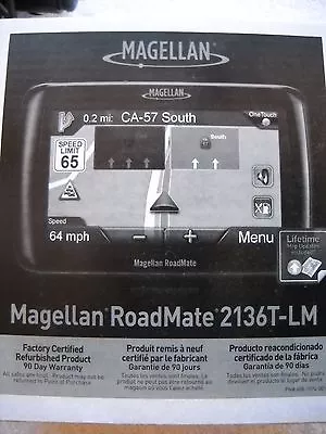 Magellan RoadMate 2136T-LM Automotive GPS Receiver  • $39