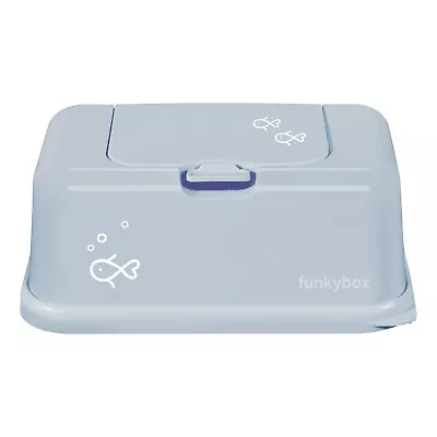 Wipes Dispenser Baby Wipes Box Funkybox Blue Fish Bambino Essentials • $22