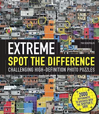 £5.44 • Buy Extreme Spot The Difference: Challenging High-Definition Photo Puzzles, Dedopulo