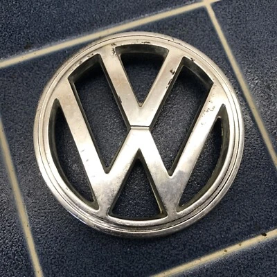 $25 • Buy Vintage Volkswagen Beetle Type 3 Hood Emblem German Original 1963-1973 VW