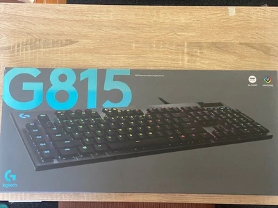 $185 • Buy USED Logitech G815 LIGHTSYNC RGB Mechanical Gaming Keyboard - GL Clicky
