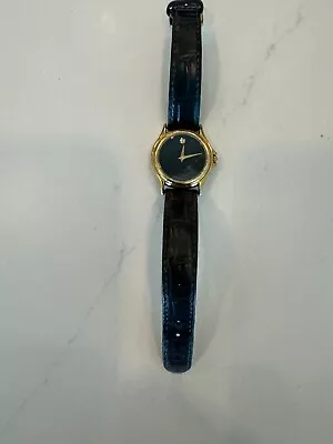 Ladies Movado Museum 87-E4-0823 Running Good New Battery  • $75