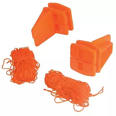 £8.66 • Buy 2 Corner Block 18m Long Builders Brick Laying String Cord Line Brickies L Shaped