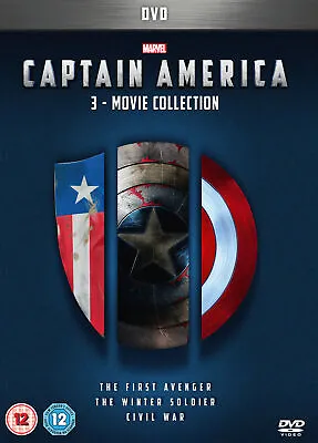 Captain America: 3-movie Collection [12] DVD Box Set • £17.99