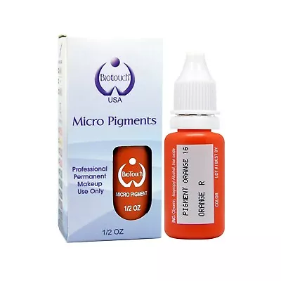 $32.50 • Buy MICROBLADING BioTouch ORANGE Pigment Color Permanent Makeup Cosmetic Tattoo 15ml