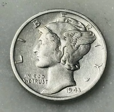 1943-S Silver Mercury Dime High Quality Coin • $2