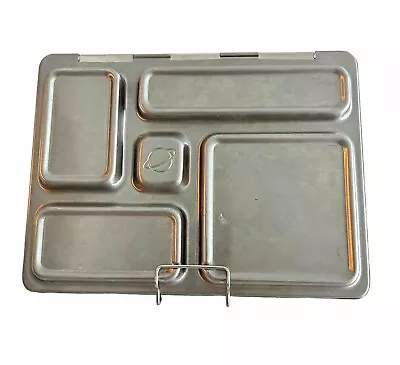 PLANETBOX Rover Stainless Steel Metal 5 Compartments Bento LUNCH BOX Planet Box • $19.99