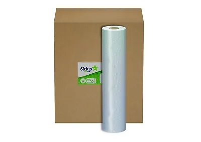 12 White Hygiene Couch Roll Laminated Embossed - Free Delivery! • £29.99