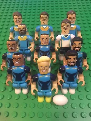 NRL MICRO FIGURES GOLD COAST TITANS Team 11x Figures 2014 - 2016 Inc. Mini Ball • $44.95