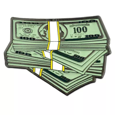$6.77 • Buy PinMart's Stack Of $100 Dollar Bills Money Trendy Enamel Lapel Pin