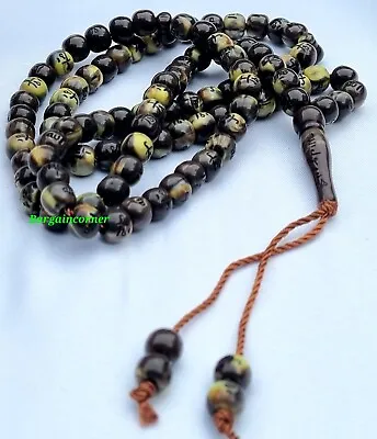 Tasbih 99 Beads (T37) Islamic Prayer Bead Tasbi Mala Tasbeeh Peace Praying Beads • £3.98
