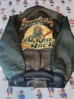 Vintage Avirex Varsity Leather Jacket XL Indian  • $650