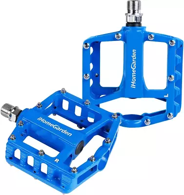 DUNCHATY Mountain Bike Pedals Bicycle Pedals Alloy Cycling Sealed 3 Bearing Bik • $22.41