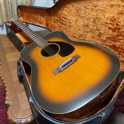 Yamaha FG-140 Red Label 1969 Vintage Acoustic Guitar Free Shipping From Japan • $630