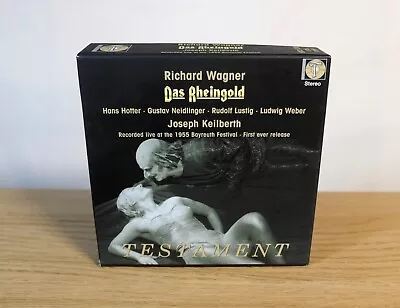 Wagner Das Rheingold Keilberth + Bonus Complete Ring Cycle Testament 2CD + 12CDR • £25