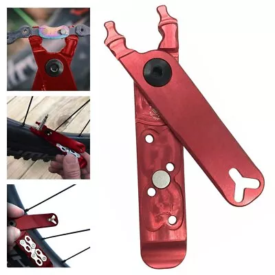 Multi Function Chain Connector Tire Lever Missing Valve Tool Master Link Pliers • $4.99